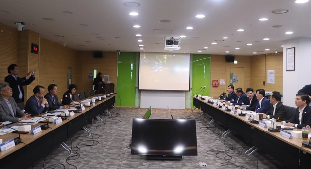 Quang cảnh hội nghị xúc tiến đầu tư Long An - Hàn Quốc năm 2024 tại Seoul, Hàn Quốc