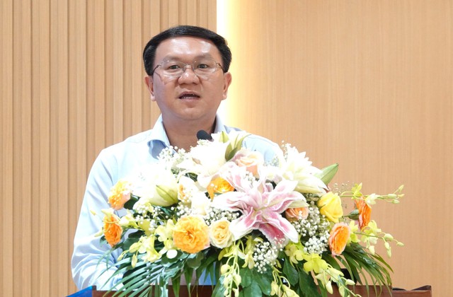 Ông Lâm Đình Thắng, Giám đốc Sở TT-TT TP.HCM nhìn nhận chỉ tiêu kinh tế số đóng góp 40% GRDP vào năm 2025 là thách thức rất lớn