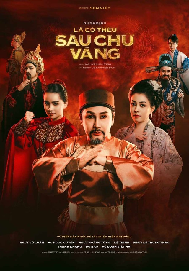Poster của vở diễn có sự tham gia của NSƯT Vũ Luân vai chú Phương