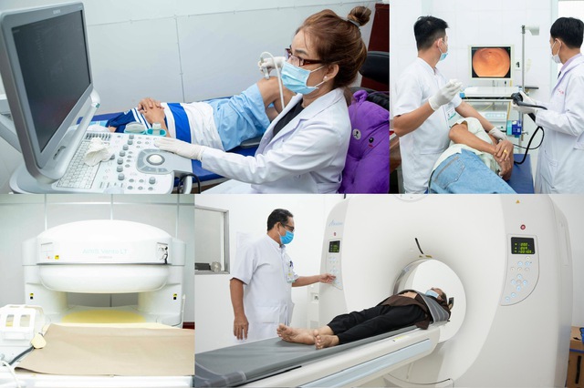 PKĐK Vạn Phước Cửu Long có đầy đủ các trang thiết bị hiện đại như chụp MRI, CT Scanner, nội soi, siêu âm…