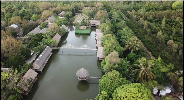 Khu du lịch sinh thái Lung Cột Cầu tại xã Nhơn Nghĩa, H.Phong Điền, TP.Cần Thơ