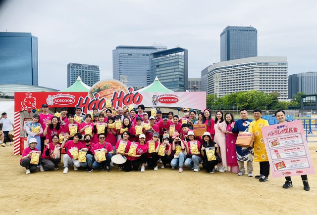 Acecook Việt Nam tham dự lễ hội tại Nhật Bản
