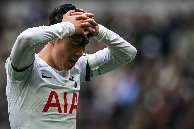 Son Heung-min không thể giúp Tottenham có điểm trước Arsenal