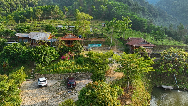 Khu farmstay của anh Hồ Thanh Phương