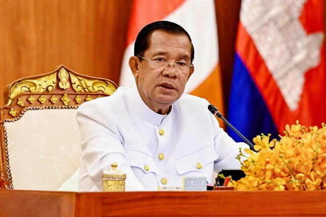Ông Hun Sen được bầu làm Chủ tịch Thượng viện Campuchia- Ảnh 1.