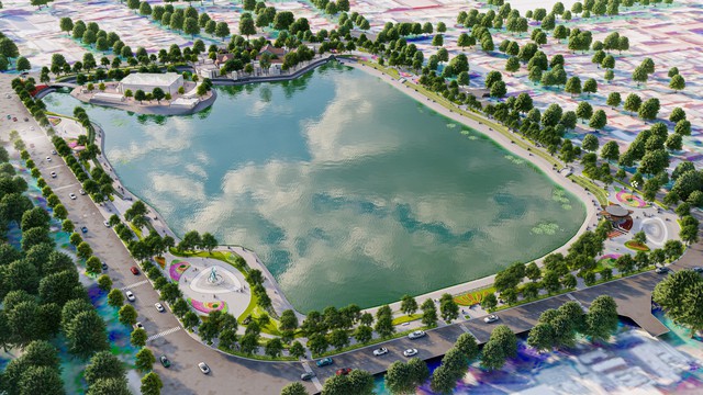Hà Nội chi 109 tỉ xây thêm 5 quảng trường quanh hồ Thiền Quang- Ảnh 1.