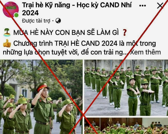 Bình Dương: Công an cảnh báo lừa đảo tham gia ‘học kỳ công an nhân dân’- Ảnh 1.