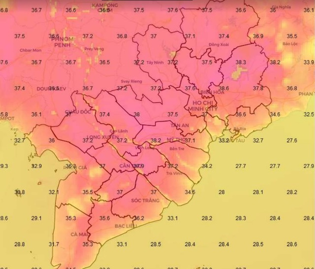 Thời tiết TP.HCM, Nam bộ: Dự báo nắng nóng đặc biệt gay gắt một số nơi- Ảnh 2.