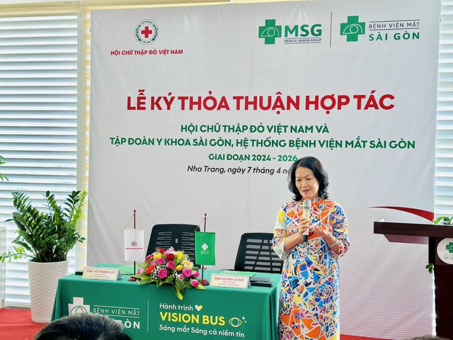 Hệ thống Mắt Sài Gòn ký kết phối hợp với Hội Chữ thập đỏ Việt Nam- Ảnh 2.