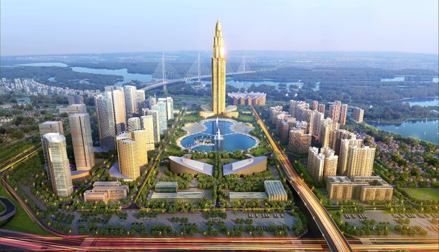 Dự án Thành phố Thông minh thi tuyển phương án kiến trúc công trình Tháp 108 tầng- Ảnh 1.