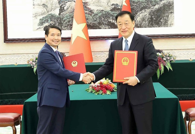 Thành lập Ủy ban hợp tác Quốc hội Việt Nam - Nhân đại toàn quốc Trung Quốc- Ảnh 2.