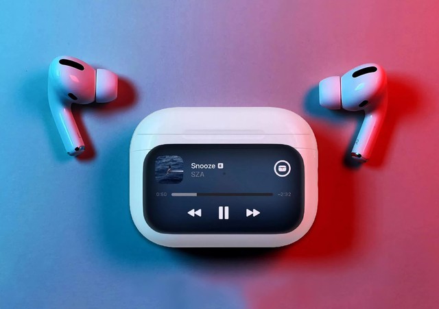 Xuất hiện AirPods 'nhái' tích hợp màn hình cảm ứng