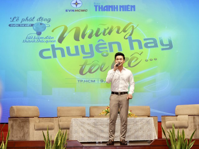 Ca sĩ Huỳnh Thật là đại sứ chương trình