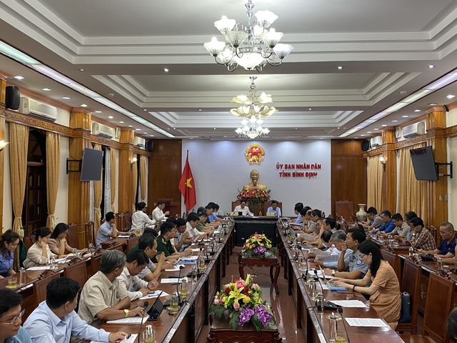 Đoàn công tác của Bộ NN-PTNT làm việc với tỉnh Bình Định