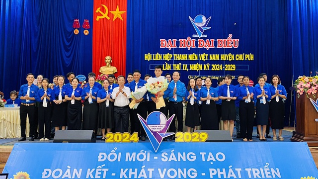 Ra mắt Ủy ban Hội Liên hiệp Thanh niên Việt Nam H.Chư Pưh khóa IV, nhiệm kỳ 2024 - 2029