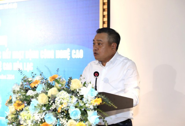 Chủ tịch UBND TP.Hà Nội Trần Sỹ Thanh phát biểu tại hội nghị