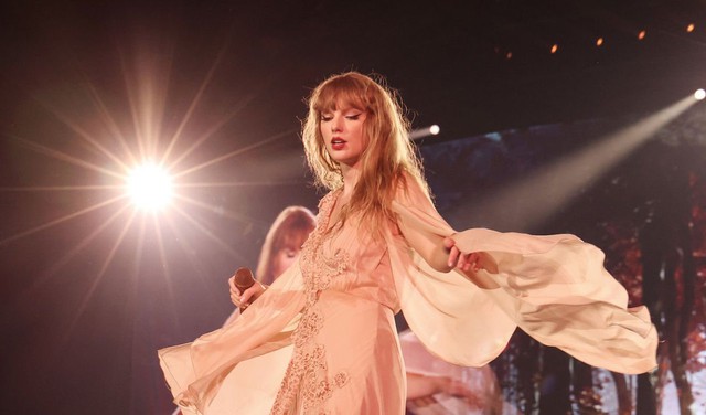 Demand for travel and accommodation increased dramatically in European cities where Taylor Swift's tour passed through
