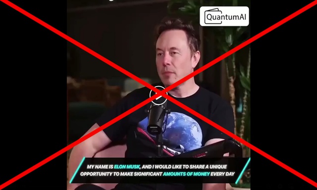 Video deepfake Elon Musk mà Quantum AI đăng tải
