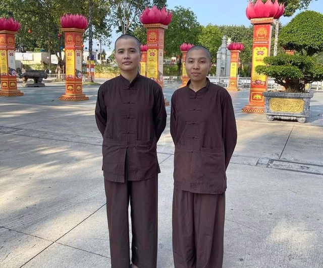Kết quả giám định ADN cho thấy, Lê Thanh Huyền Trang (bên trái), Lê Thanh Kỳ Duyên (bên phải) đều là con gái của ông Lê Tùng Vân
