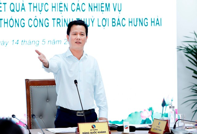 Bộ trưởng Bộ TN-MT Đặng Quốc Khánh