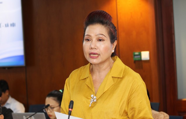 Bà Lê Thúy Hằng, Tổng giám đốc Công ty TNHH Vàng bạc đá quý Sài Gòn thông tin về kinh doanh vàng SJC