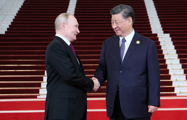 Tổng thống Putin đã đến Trung Quốc, chuẩn bị hội đàm cùng Chủ tịch Tập Cận Bình- Ảnh 1.