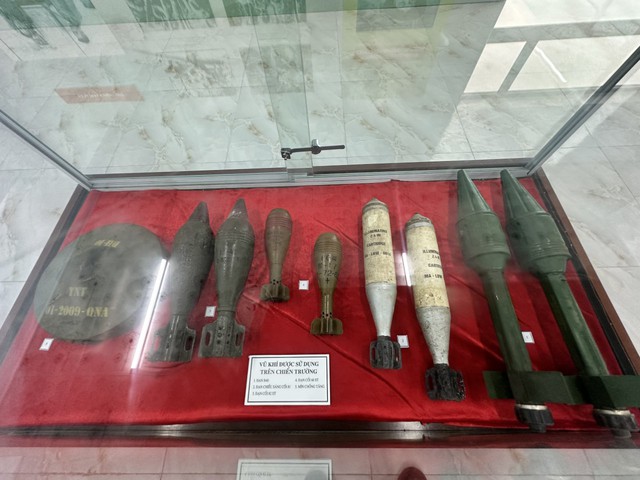 Các loại vũ khí từng được sử dụng tại chiến trường Trường Sơn