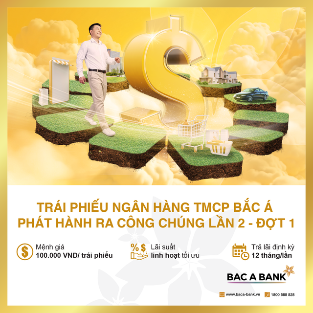 BAC A BANK sắp chào bán 20 triệu trái phiếu, lãi suất cao hơn gửi tiết kiệm- Ảnh 1.