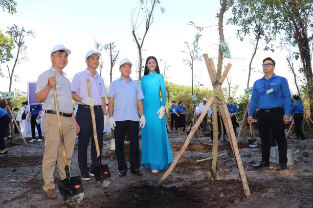 Nguyễn Thanh Hà lan tỏa thông điệp trồng cây, xây dựng cảnh quan xanh cho thành phố