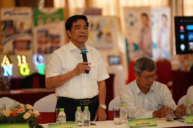 Ông Lê Văn Dũng, Phó bí thư Thường trực Tỉnh ủy Quảng Nam chia sẻ tại tọa đàm