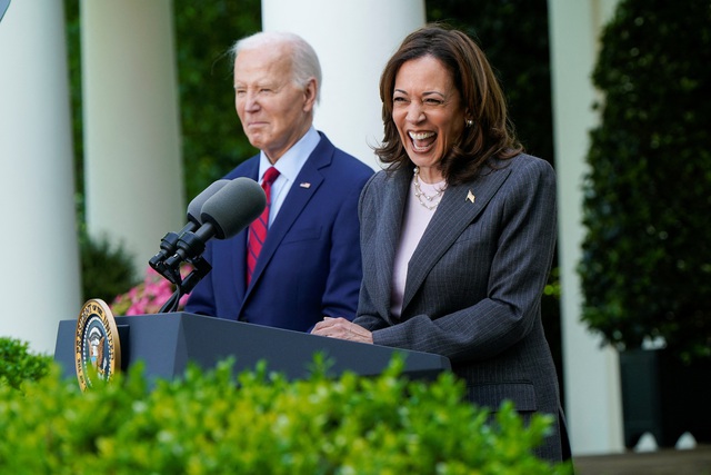 Phó tổng thống Mỹ Kamala Harris sẽ tiếp tục đồng hành cùng Tổng thống Joe Biden trong cuộc bầu cử năm 2024