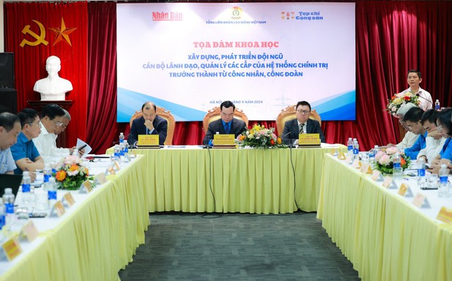 Tổng LĐLĐ Việt Nam phối hợp Báo Nhân Dân, Tạp chí Cộng sản tổ chức tọa đàm