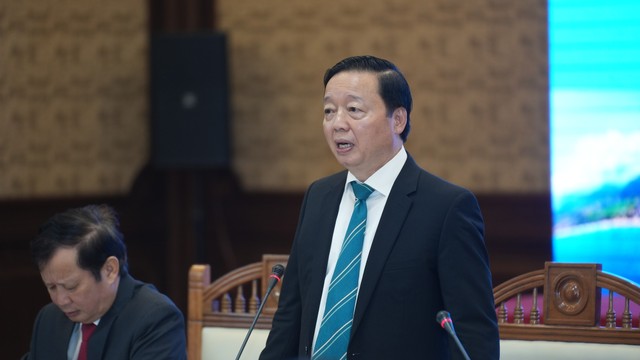 Phó thủ tướng Trần Hồng Hà phát biểu tại hội nghị
