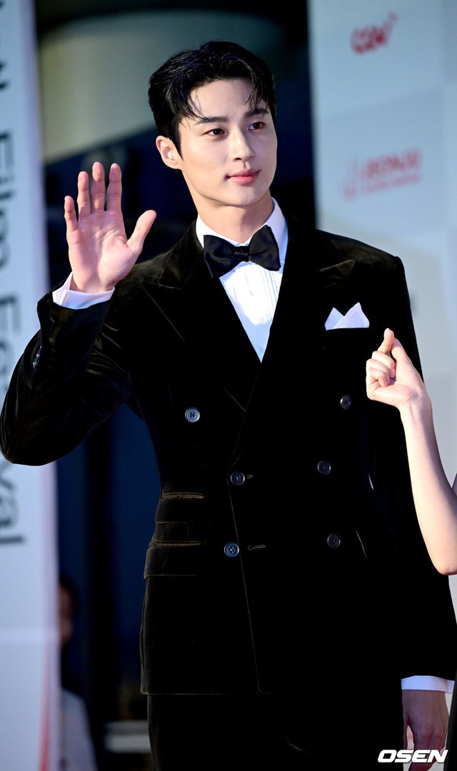Byeon Woo Seok điển trai trên thảm đỏ sự kiện khai mạc Liên hoan phim quốc tế Jeonju (Hàn Quốc) 2024