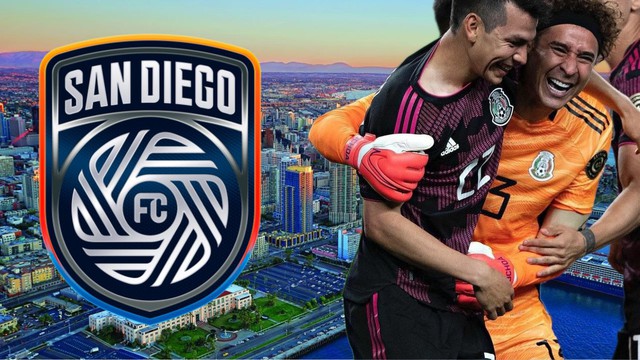 Tân binh giải MLS, San Diego FC gây bão với 2 bản hợp đồng chiêu mộ 2 ngôi sao người Mexico, Hirving Lozano và thủ môn Ochoa (phải) từ châu Âu