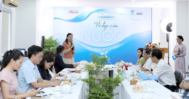 Nhà báo Lý Việt Trung, Tổng biên tập Báo Phụ nữ TP.HCM chia sẻ tại lễ phát động cuộc thi