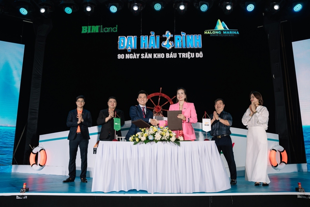 Sự kiện chứng kiến lễ ký kết hợp tác giữa Chủ đầu tư BIM Land và đối tác Hà An Group