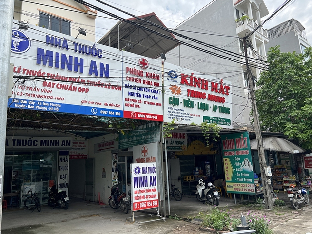 Dù đã có tên đường hơn 4 năm nhưng chính quyền sở tại chưa triển khai đánh số nhà cho các hộ dân trên đường Tân Hội (H.Đan Phượng)