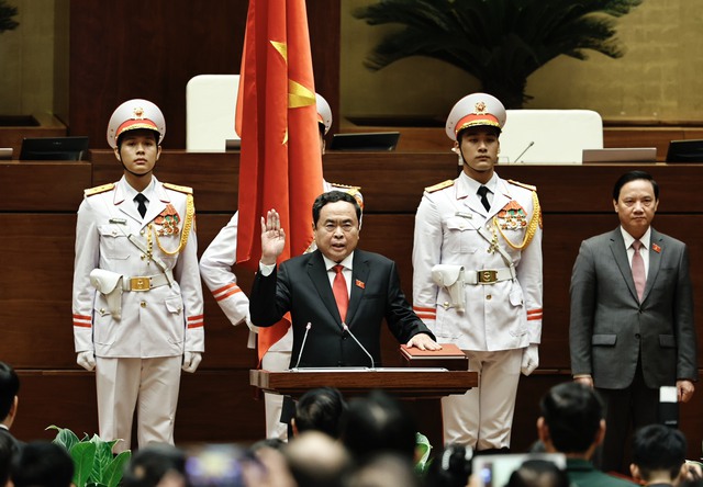Phát biểu nhậm chức của tân Chủ tịch Quốc hội Trần Thanh Mẫn- Ảnh 1.