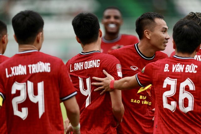 CLB Hà Tĩnh bất ngờ có bàn thắng mở tỷ số trên sân khách