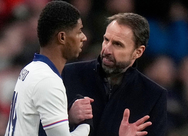 Tiền đạo Rashford là sự thiếu vắng bất ngờ nhất trong thành phần đội tuyển Anh dự EURO 2024