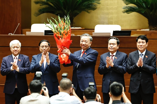 Chủ tịch nước Tô Lâm tuyên thệ nhậm chức- Ảnh 2.