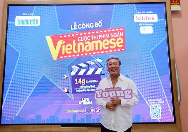 Đạo diễn Nguyễn Quang Dũng là thành viên của Hội đồng thẩm định cuộc thi, cùng với đạo diễn Lý Hải và nhà sản xuất Đinh Ngọc Diệp