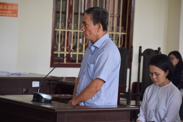 Bị cáo Trần Văn Hai khai báo tại phiên tòa