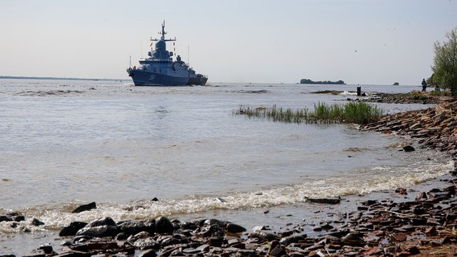 Tàu tên lửa tiến công nhanh Odintsovo thuộc Hạm đội Baltic của Nga
