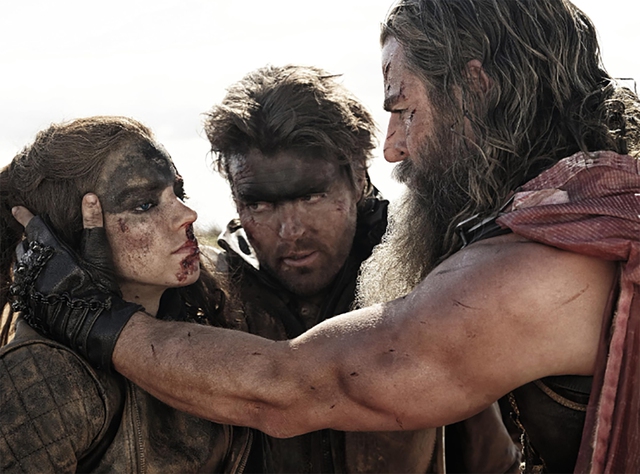 Anya Taylor-Joy, Tom Burke và Chris Hemsworth trong bom tấn Furiosa: A Mad Max Saga