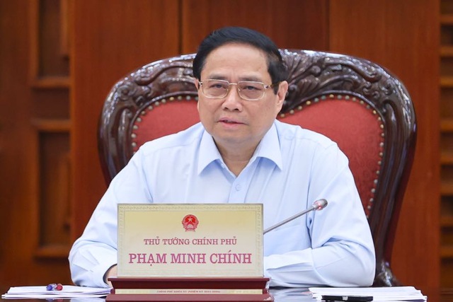 Thủ tướng Phạm Minh Chính chủ trì cuộc họp sáng 23.5