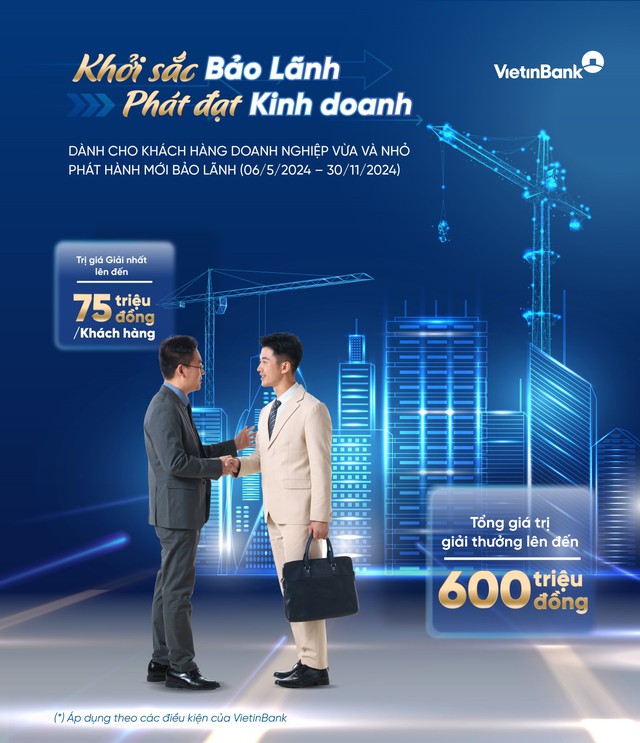 'Cơn lốc' ưu đãi phí và quà tặng dành cho doanh nghiệp SME từ VietinBank- Ảnh 1.