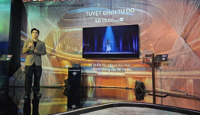 TV OLED evo M4 với khả năng kết nối không dây 4K sẽ được bán chính thức tại Việt Nam