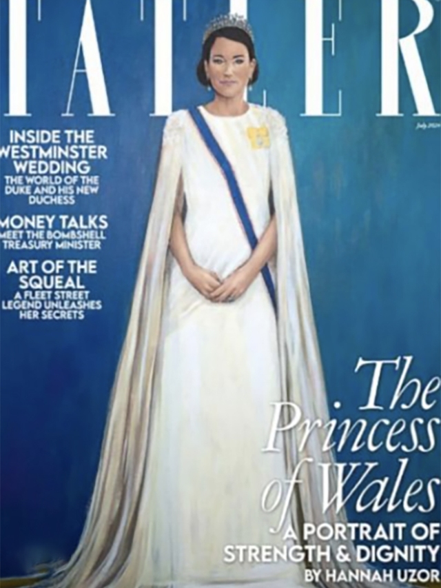 Tranh cãi quanh bức tranh vẽ Công nương Kate Middleton- Ảnh 1.